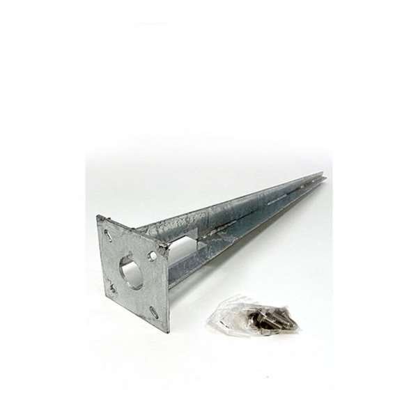 Anker für Mastständer aus verzinktem Stahl - 50 cm Erdspieß