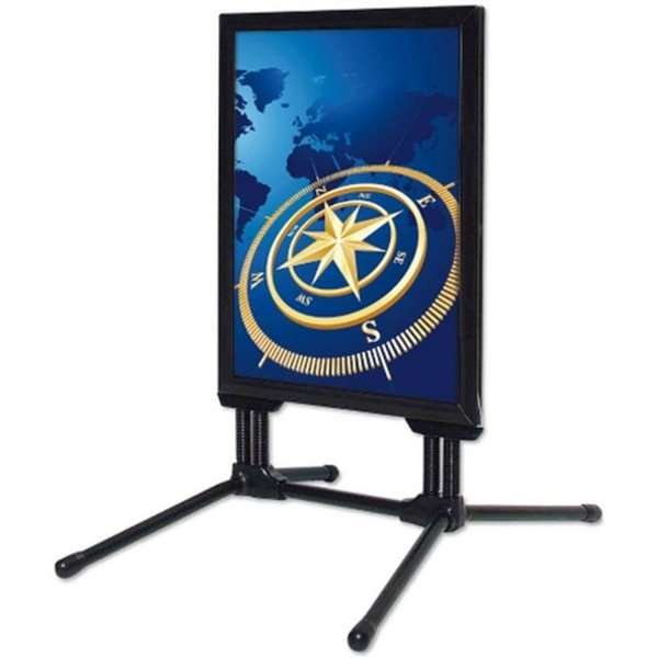 Wind-Line Budget Kundenstopper - 70 x 100 cm - schwarz