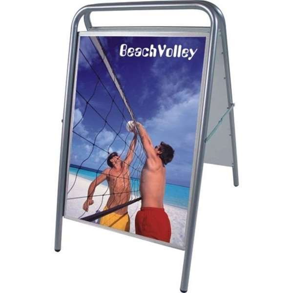 Expo Sign Lux Kundenstopper - 50x70 cm - Silber