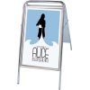 Expo Sign Standard Kundenstopper - 50x70 cm - Silber #2