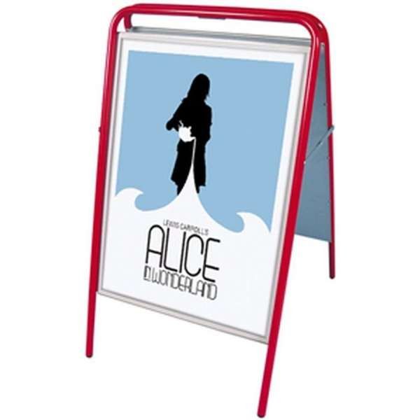Expo Sign Standard Kundenstopper - 50x70 cm - rot