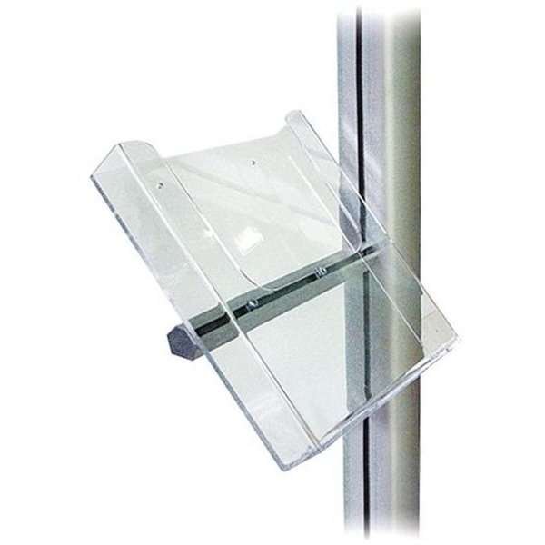 Multi Stand Prospekthalter aus Acryl mit Aluminiumhalterung, M65