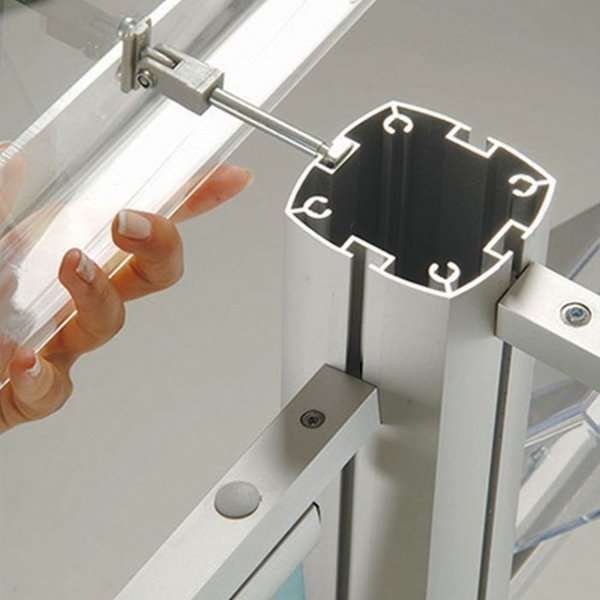 Multi-Stander-Bannerwand - doppelseitig