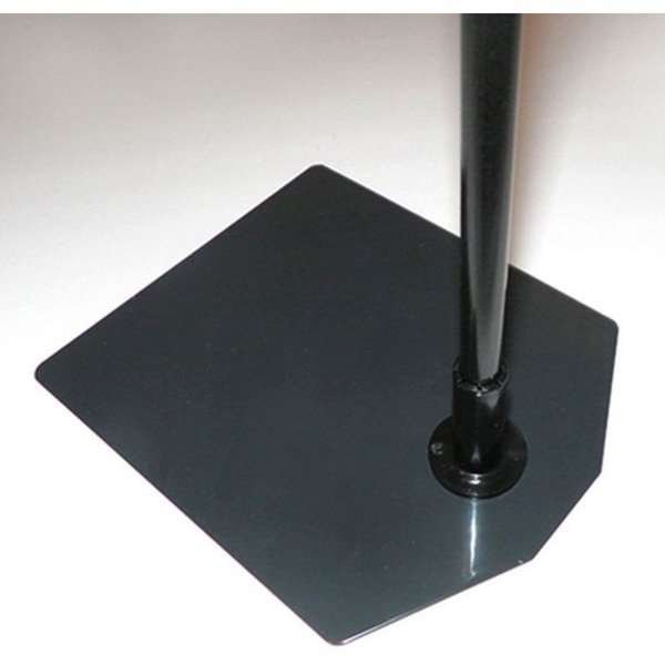 Flex Plastic Preisrahmen Infoständer mit Fuß - A3 - schwarz