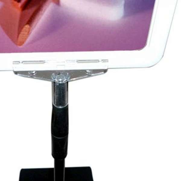 Flex Plastic Preisrahmen Infoständer mit Fuß - A3 - schwarz