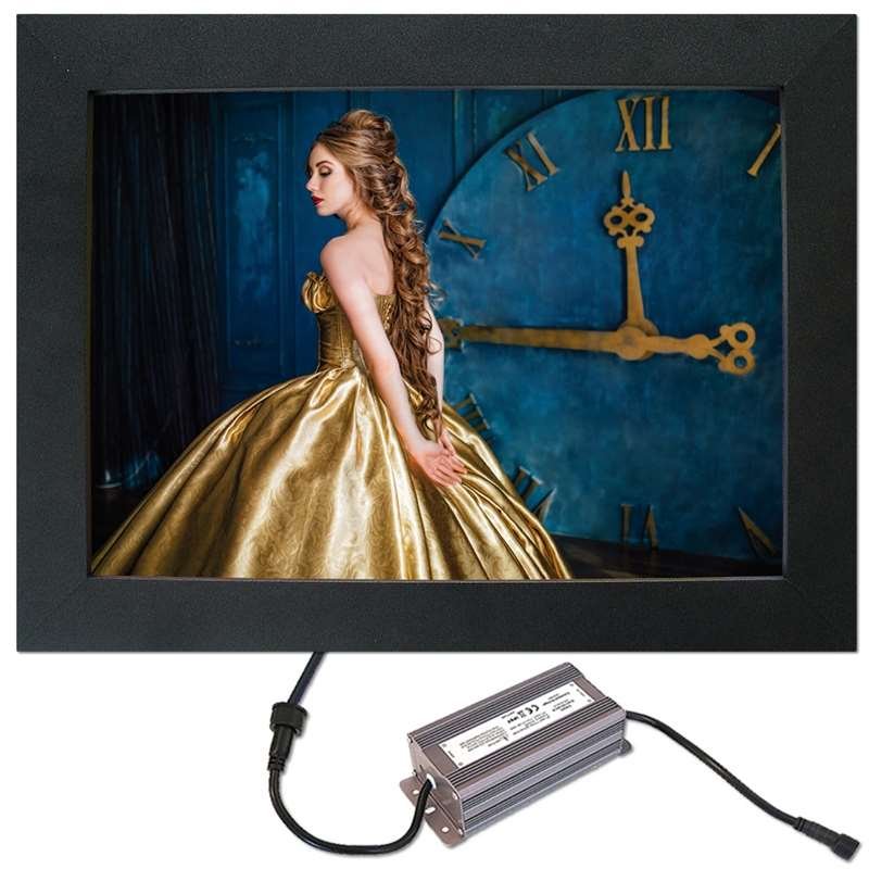 Crown LED Out Box, einseitig, A4