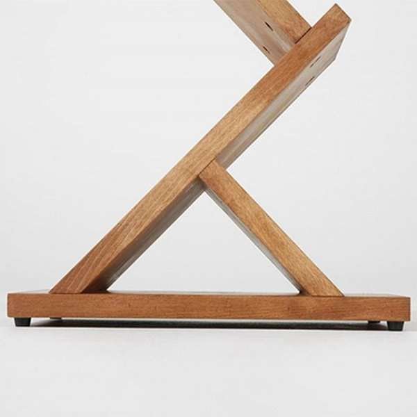 Holzbroschürenhalter Zig Zag, 5 x A4