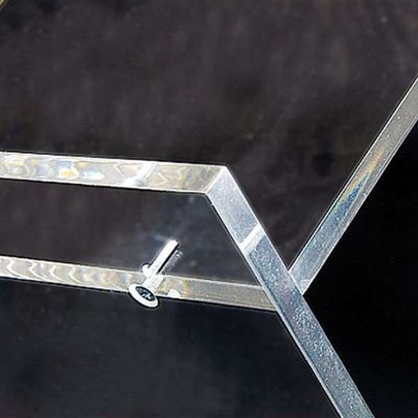 Zick-Zack-Prospektständer - 6xA4 - 21x29,7 cm