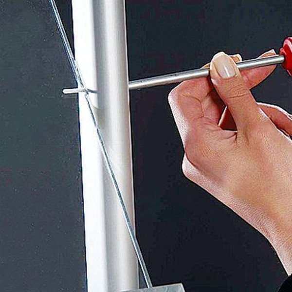 Zick-Zack-Prospektständer - 6xA4 - 21x29,7 cm