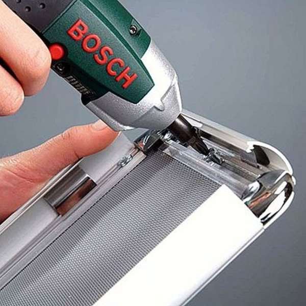 Expo-Infoständer - A4 - Silber