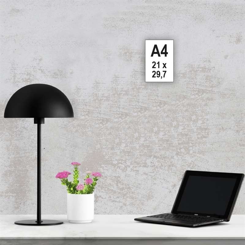 A4 - 21,0 x 29,7 cm Poster gedruckt auf PP-Folie - perfekt für den Außenbereich