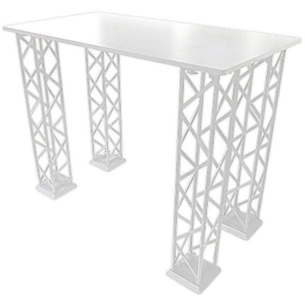 Crown Truss Counter Rechteck 95 x 65 cm - Wei&szlig;