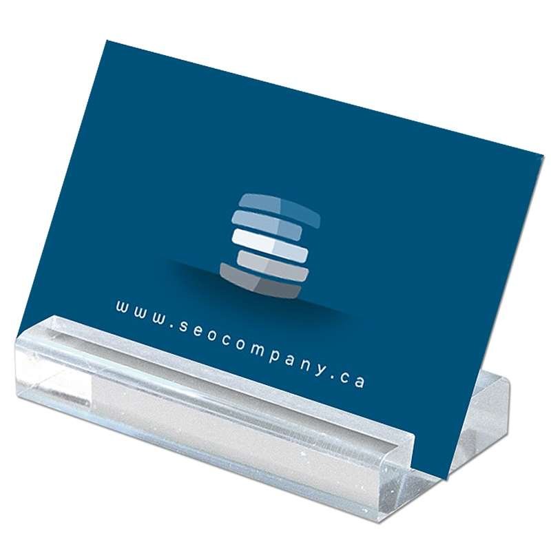 Visitenkartenhalter Block, 5,1 cm lang