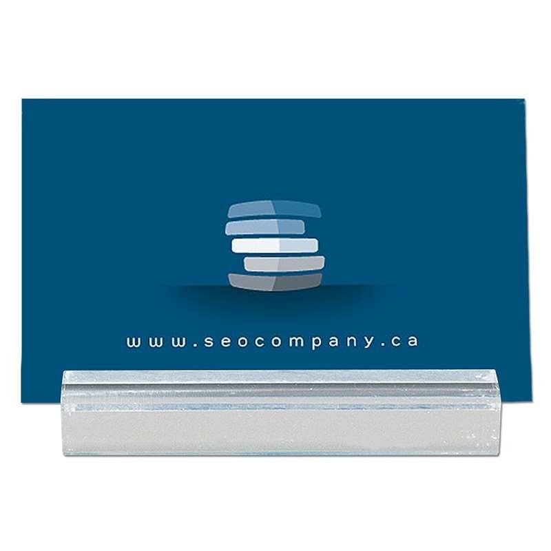 Visitenkartenhalter Block, 7,6 cm lang