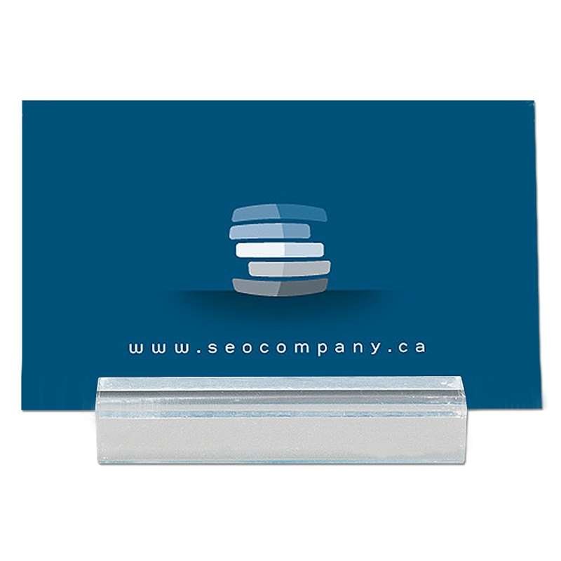 Visitenkartenhalter Block, 5,1 cm lang