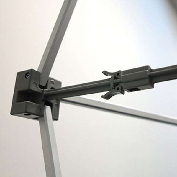 Pop-up-Wand Textilmodell 3x3 inkl. Banner und Druck