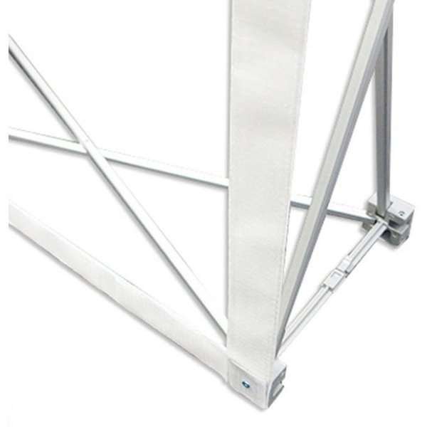 Pop-up-Wand Textilmodell 3x3 inkl. Banner und Druck