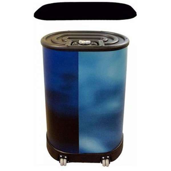 Pop-Up-Wand gebogen - 3x3