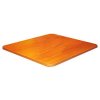 Quadratische Theke mit Holzplatte #3