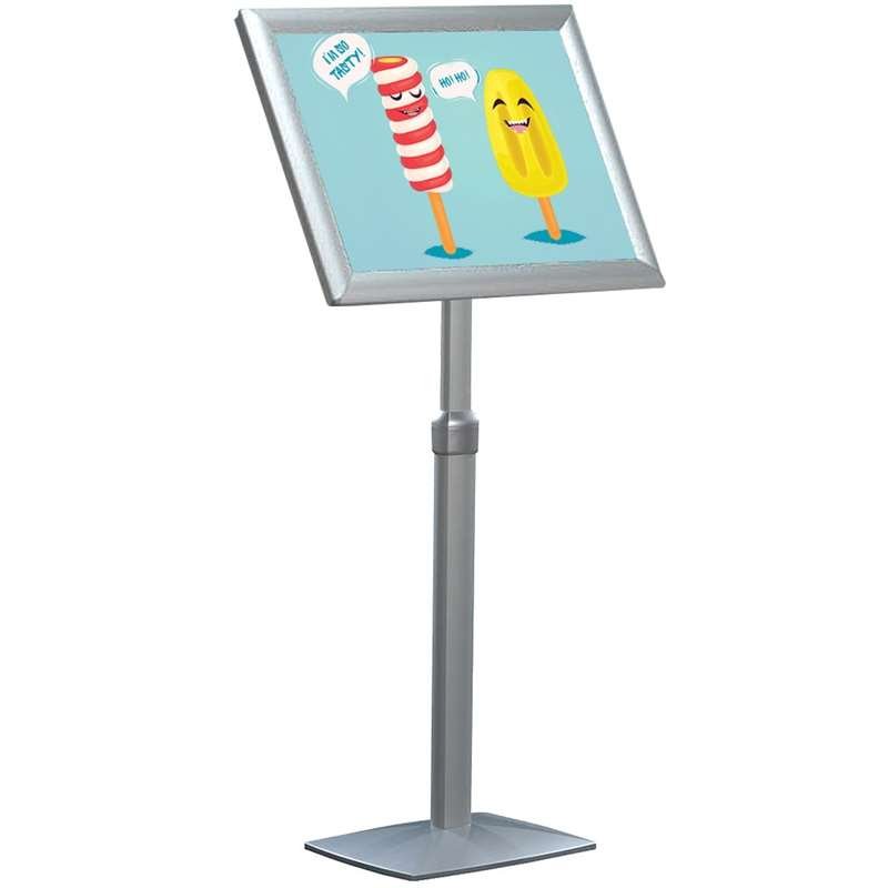 Flex Infost&auml;nder verstellbar - A2 - Silber