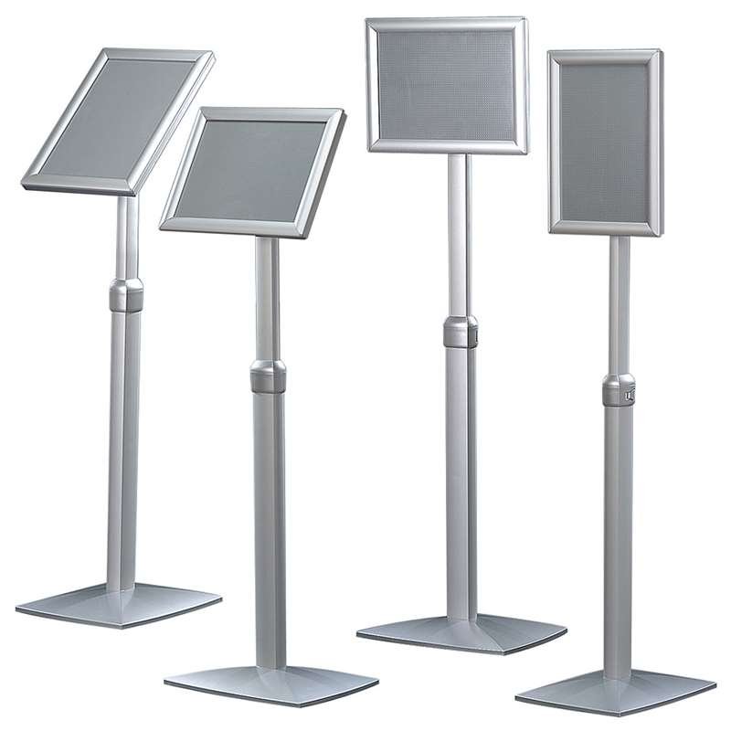 Flex Infost&auml;nder verstellbar - A3 - Silber