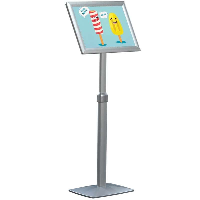 Flex Infost&auml;nder verstellbar - A3 - Silber