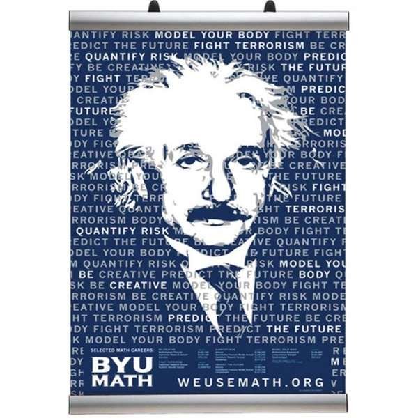 Banner-Line Set, Posterleiste mit 30mm Aluminium-Posterleisten - 120 cm breit