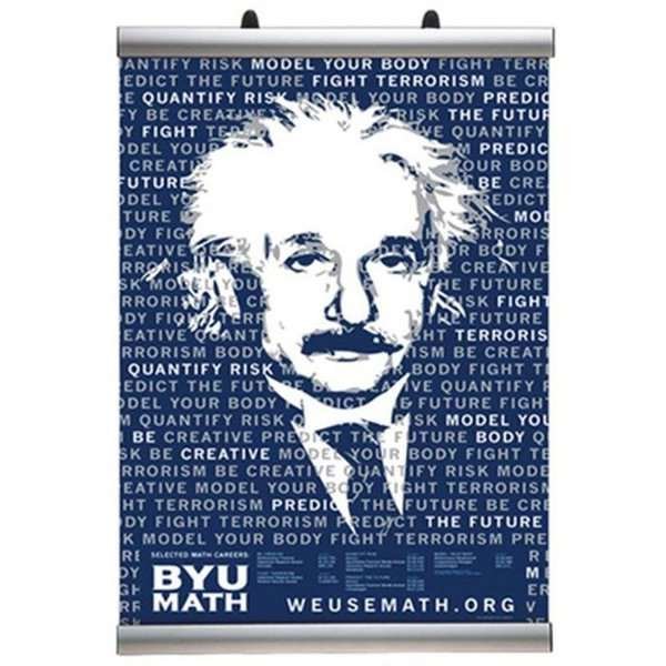 Banner-Line Set, Posterleiste mit 30mm Alu-Posterleisten - 70cm (B1)