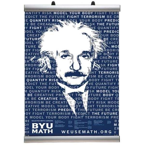 Banner-Line Set, Posterleiste mit 30mm Alu-Posterleisten - 85cm (A0)