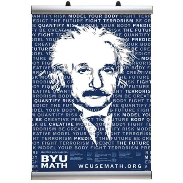 Banner-Line Set, Posterleiste mit 30mm Alu-Posterleisten - 100cm (B0)