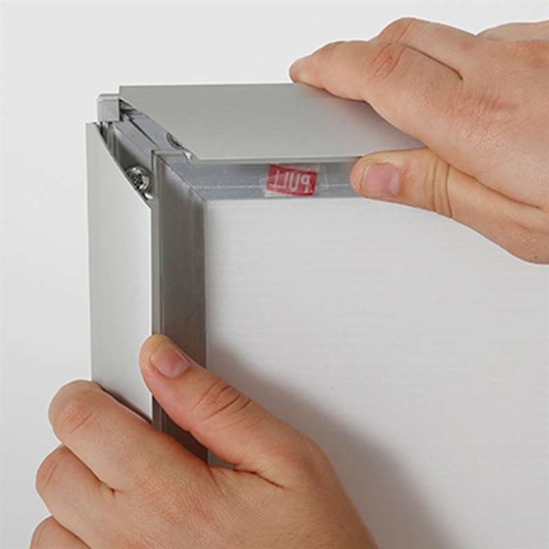 Wind-Sign Waterbase Pro Kundenstopper - Silber - 50x70 cm