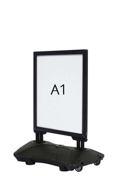 Wind-Sign Waterbase Budget Kundenstopper - A1 - schwarz