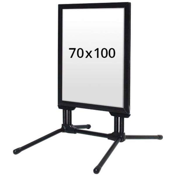 Wind-Line Budget Kundenstopper - 70 x 100 cm - schwarz