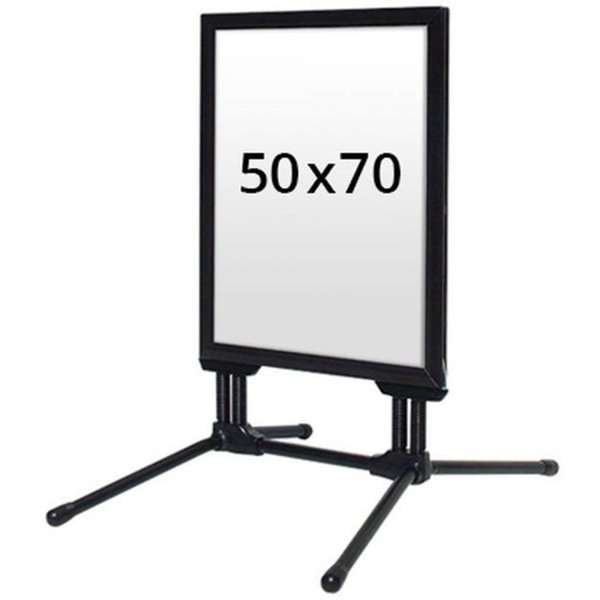 Wind-Line Budget Kundenstopper - 50x70 cm - schwarz