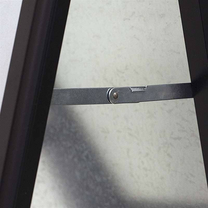 Alu-Line Standard Kundenstopper - A1 - schwarz