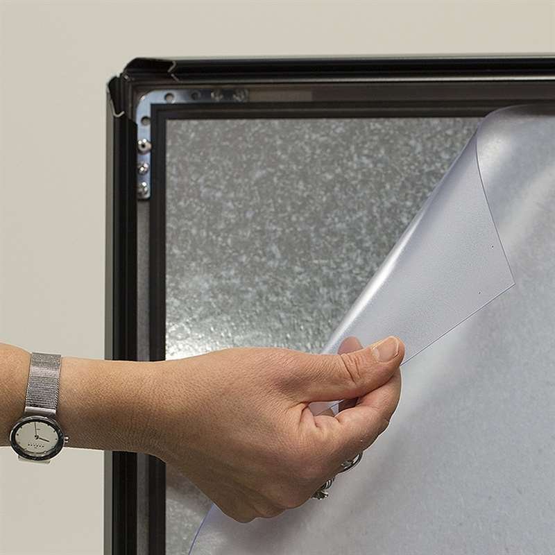 Alu-Line Standard Kundenstopper - A1 - schwarz