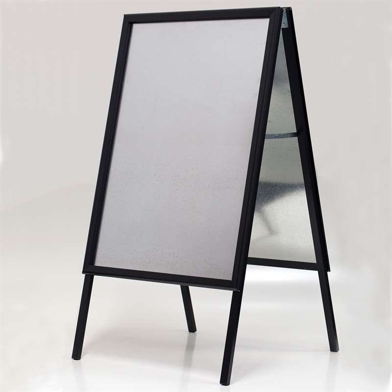 Alu-Line Standard Kundenstopper - A1 - schwarz