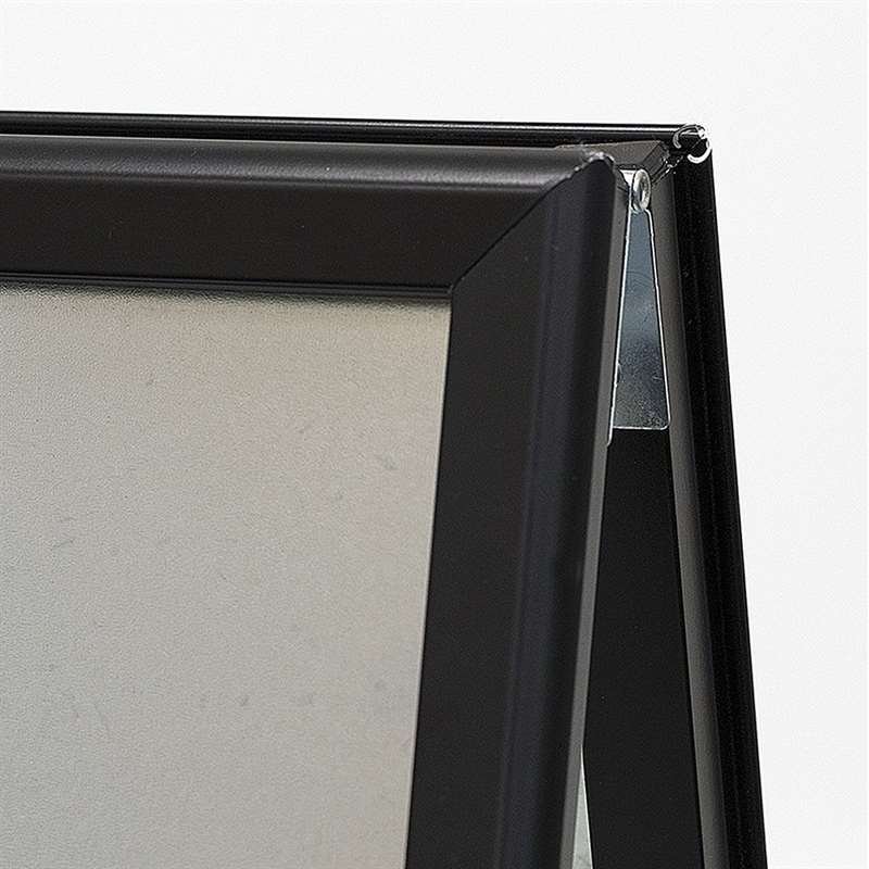Alu-Line Standard Kundenstopper - A1 - schwarz
