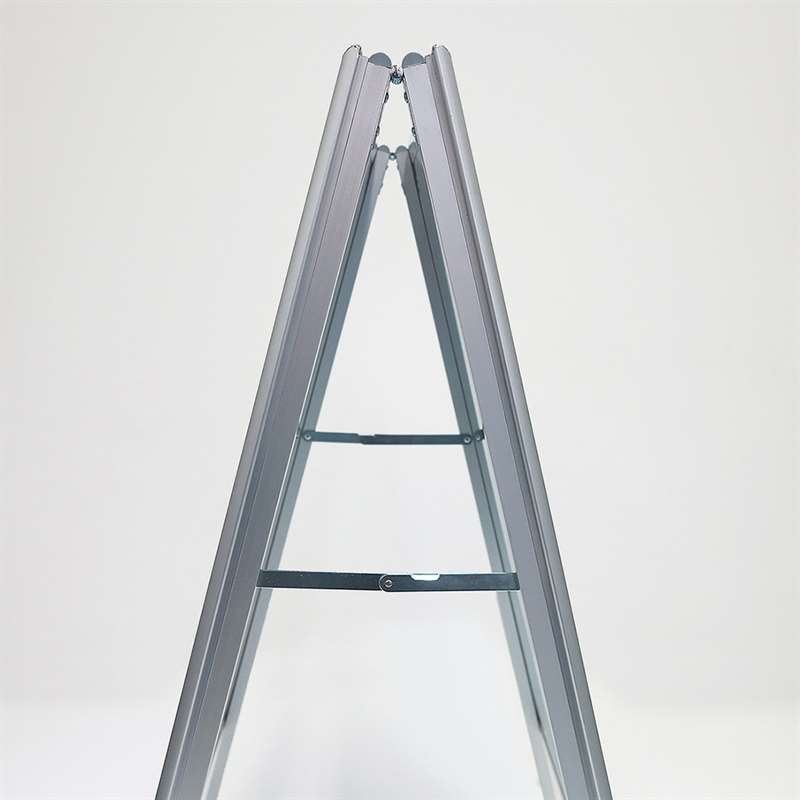 Alu-Line Standard Kundenstopper - A1 - Silber