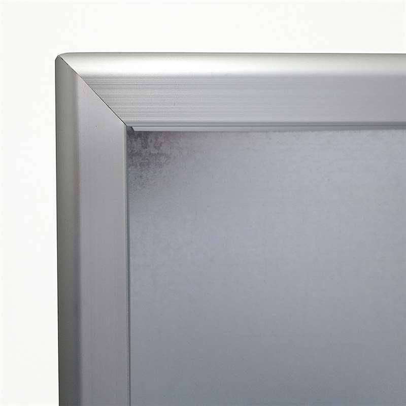 Alu-Line Standard Kundenstopper - 50x70 cm - Silber