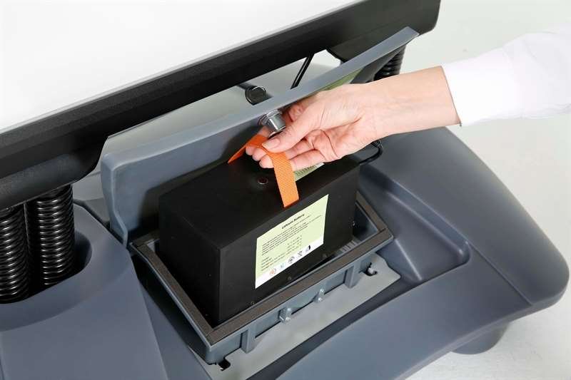 Wind-LED Pro Waterbase Kundenstopper, 44mm Rahmen, A1 - inkl. Batterie. Schwarz