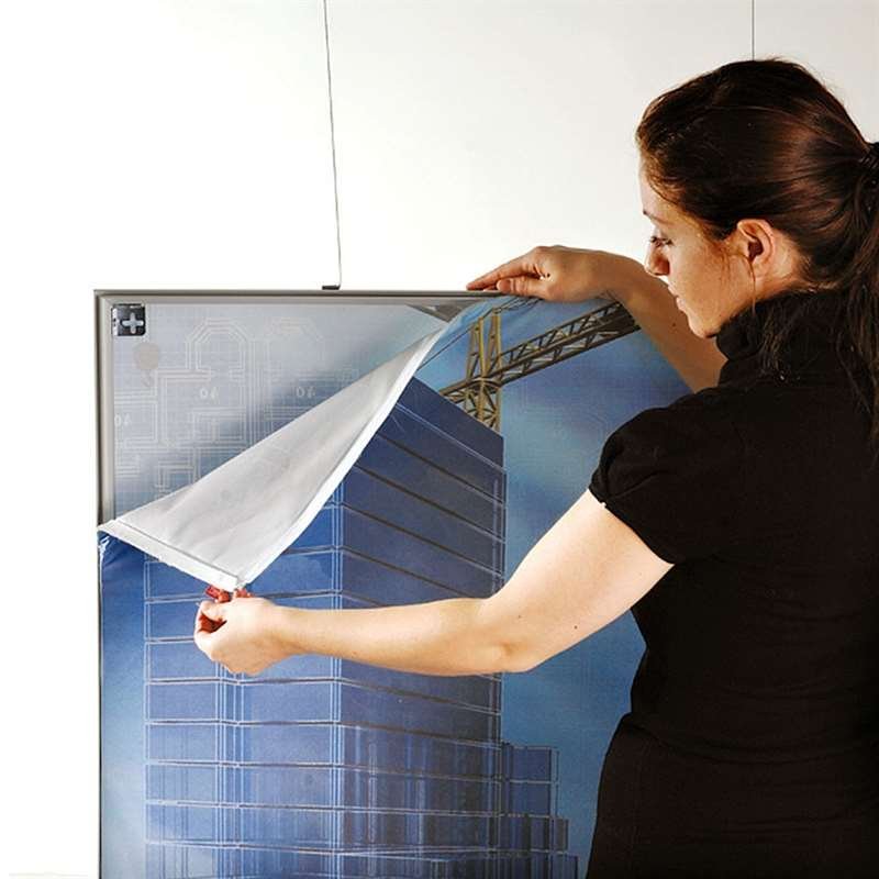 Aufhängesystem für Maxiframes: Lagoon- und Ocean-Profile, 8er-Pack