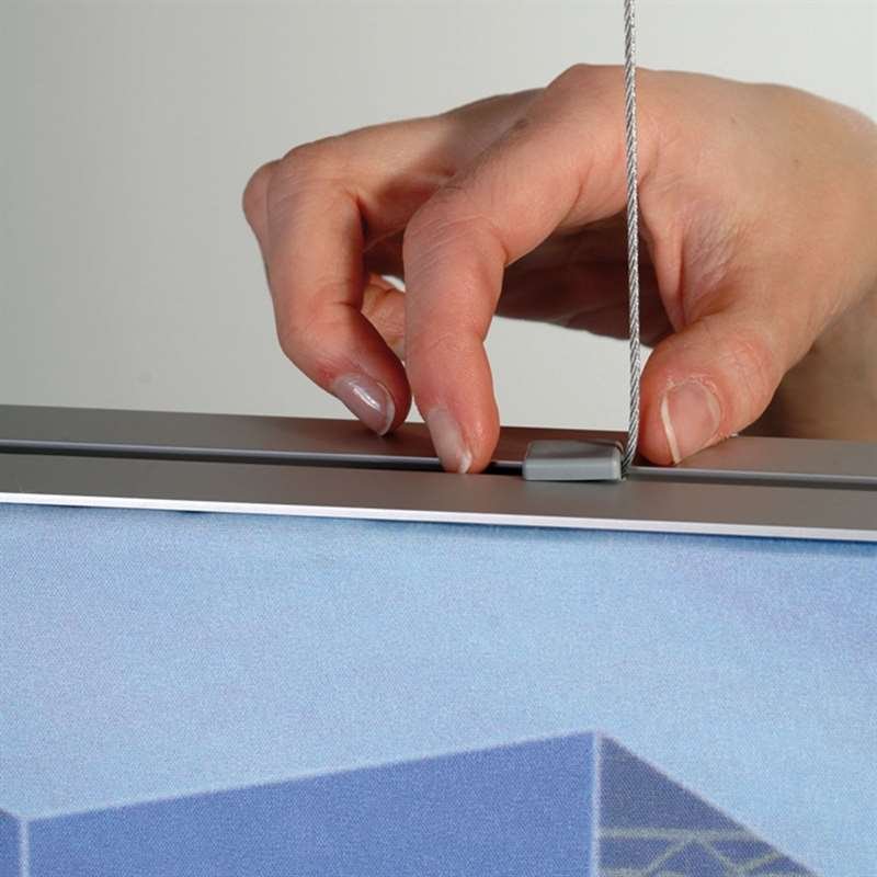 Aufhängesystem für Maxiframes: Lagoon- und Ocean-Profile, 8er-Pack