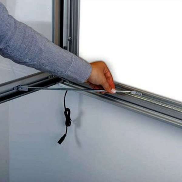 LED-Menü-Aushängeschrank - 6xA4