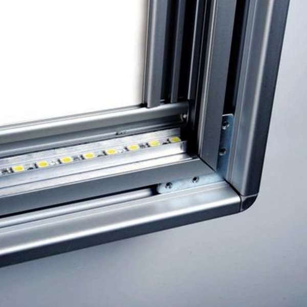 LED-Menü-Aushängeschrank - 6xA4