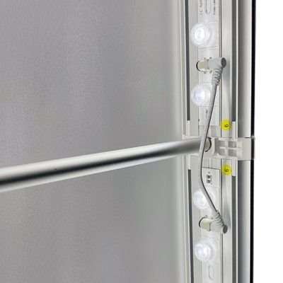 LED-TEX Leuchtkastenständer doppelseitig, 85x200cm