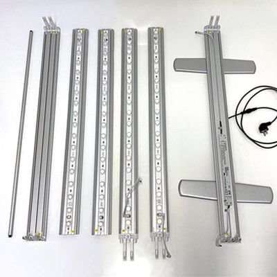 LED-TEX Leuchtkastenständer doppelseitig, 85x200cm