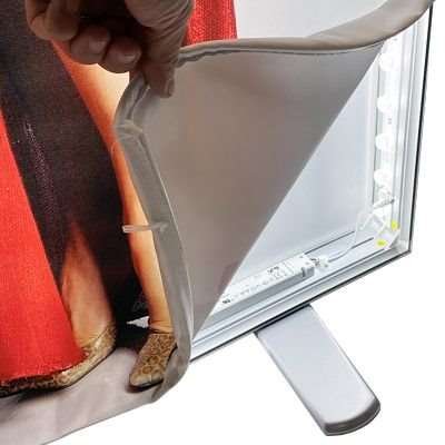 LED-TEX Leuchtkastenständer doppelseitig, 85x200cm