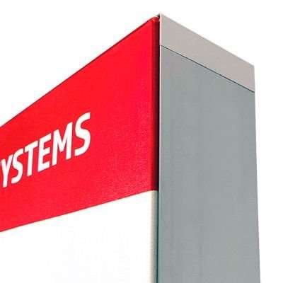 LED-TEX Leuchtkastenständer doppelseitig, 85x200cm