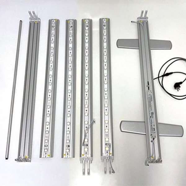 LED-TEX Leuchtkastenständer doppelseitig, 100x250cm